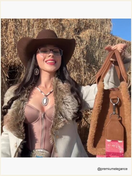 Western Turquoise Necklace and Earring Set for Women Cowgirl main image 1